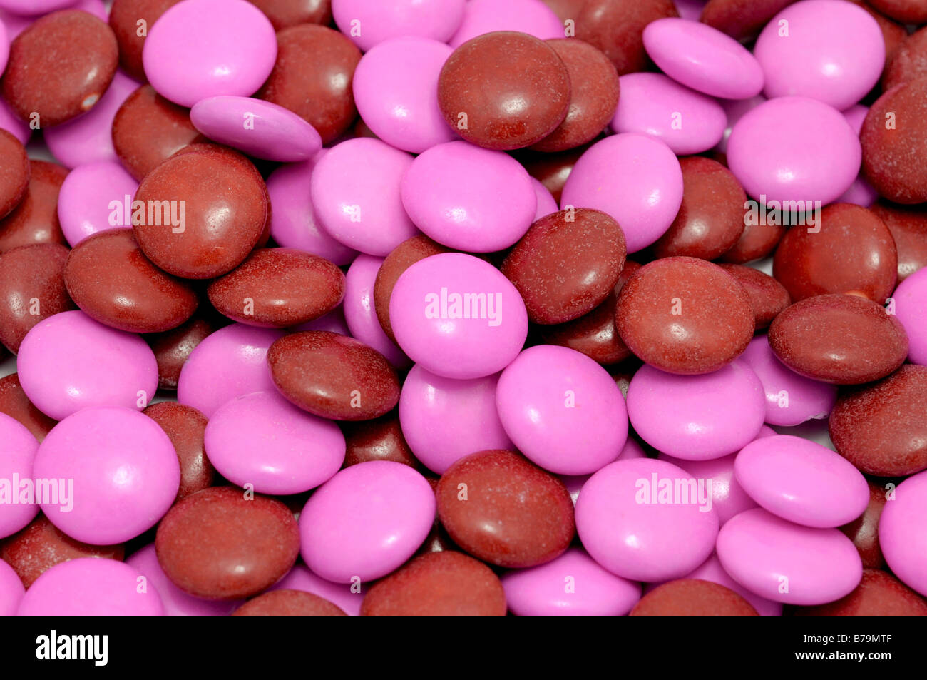 Pink smarties Banque de photographies 