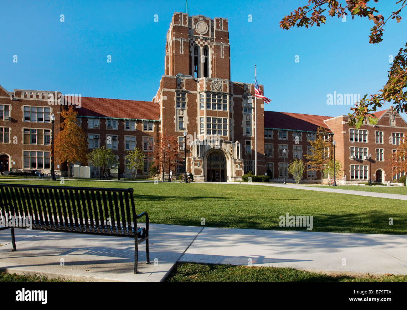 L'Université du Tennessee à Knoxville au Tennessee Banque D'Images