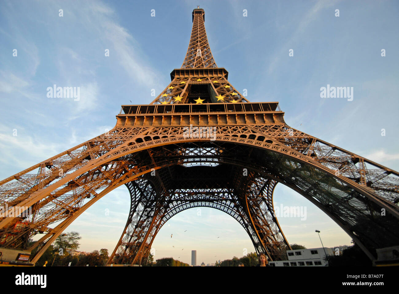 La Tour Eiffel à Paris, France, Europe Banque D'Images