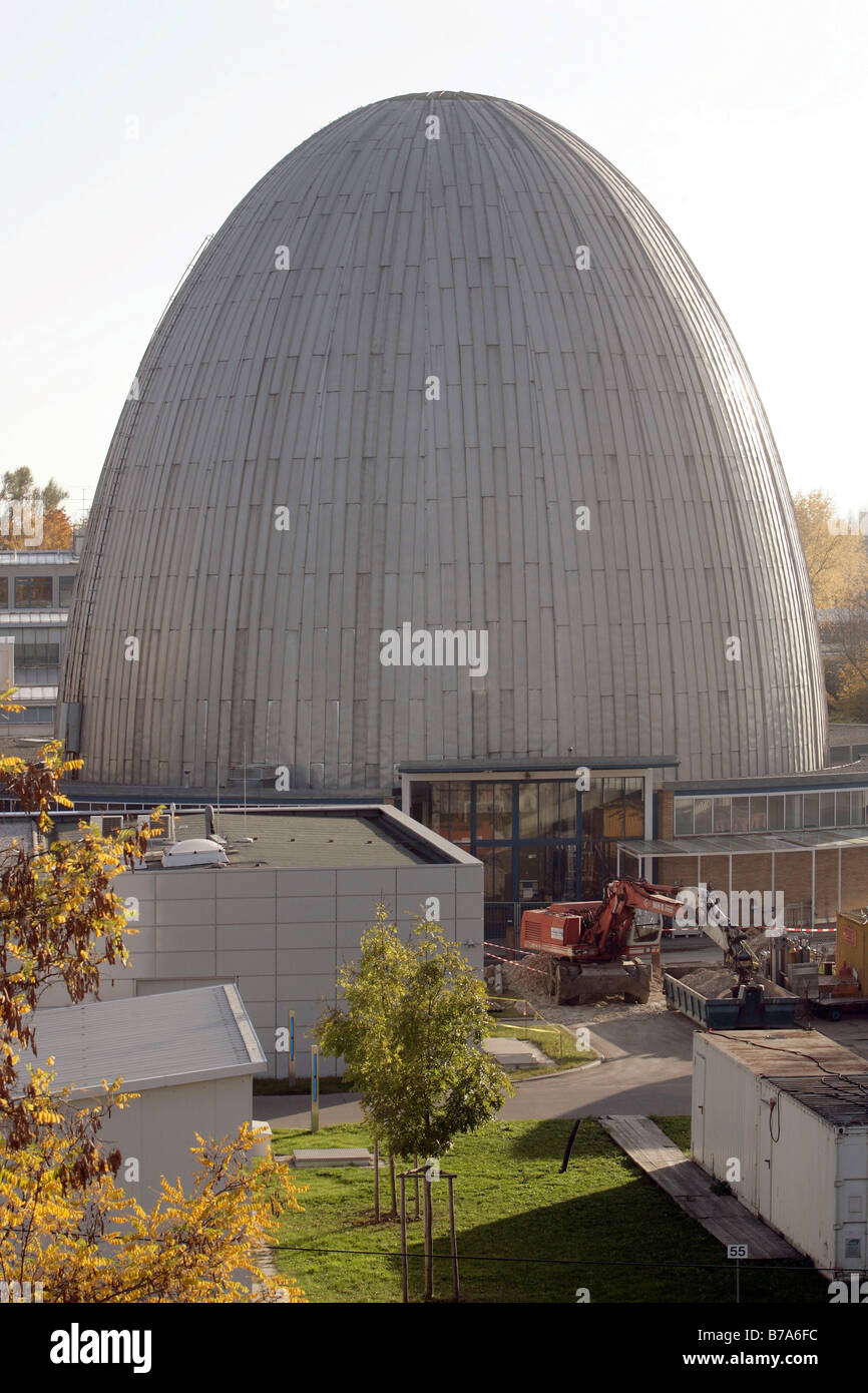 Réacteur de recherche FRM-Munich I, I, près de Garching, Bavaria, Germany, Europe Banque D'Images