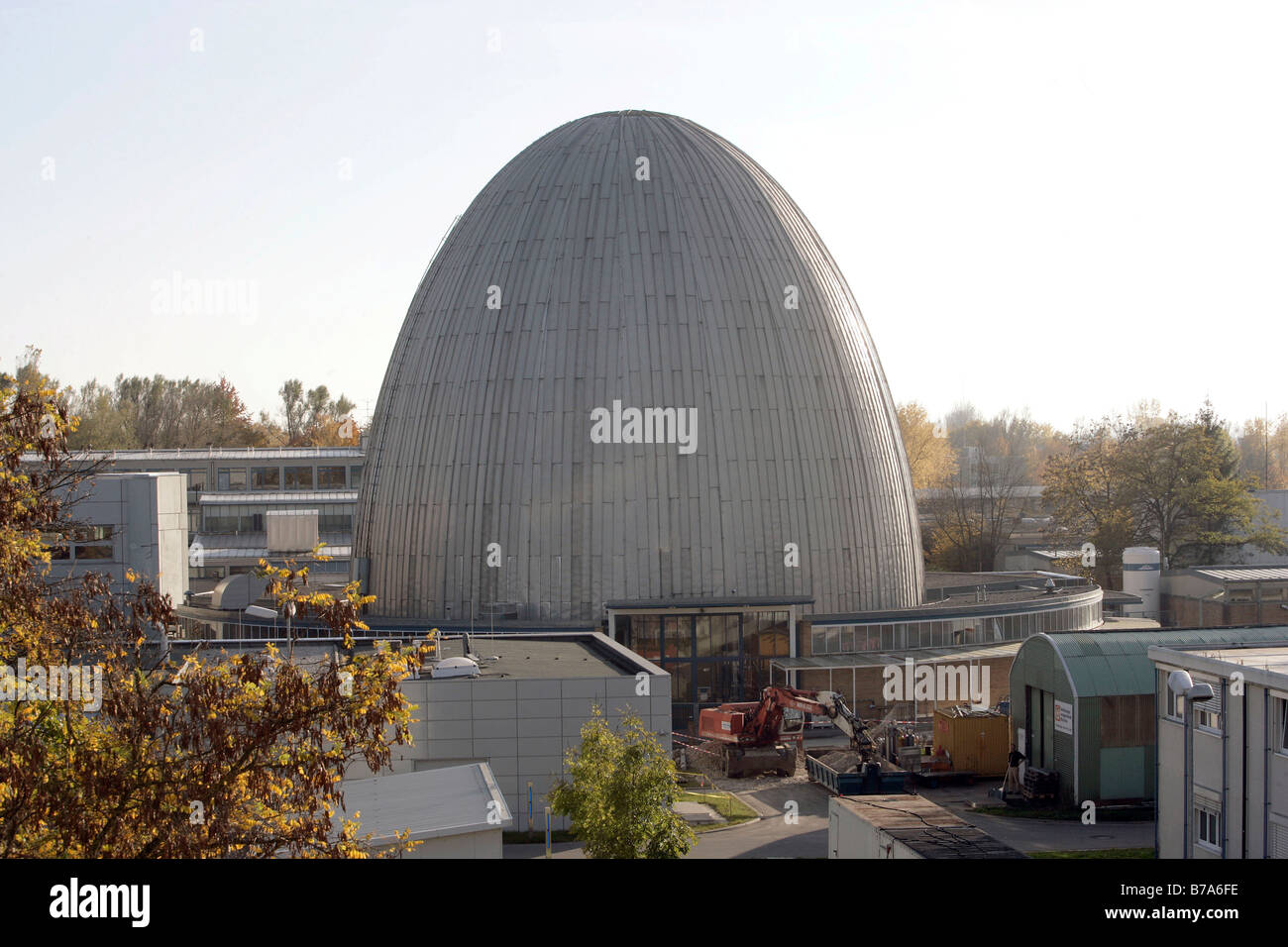 Réacteur de recherche FRM-Munich I, I, près de Garching, Bavaria, Germany, Europe Banque D'Images