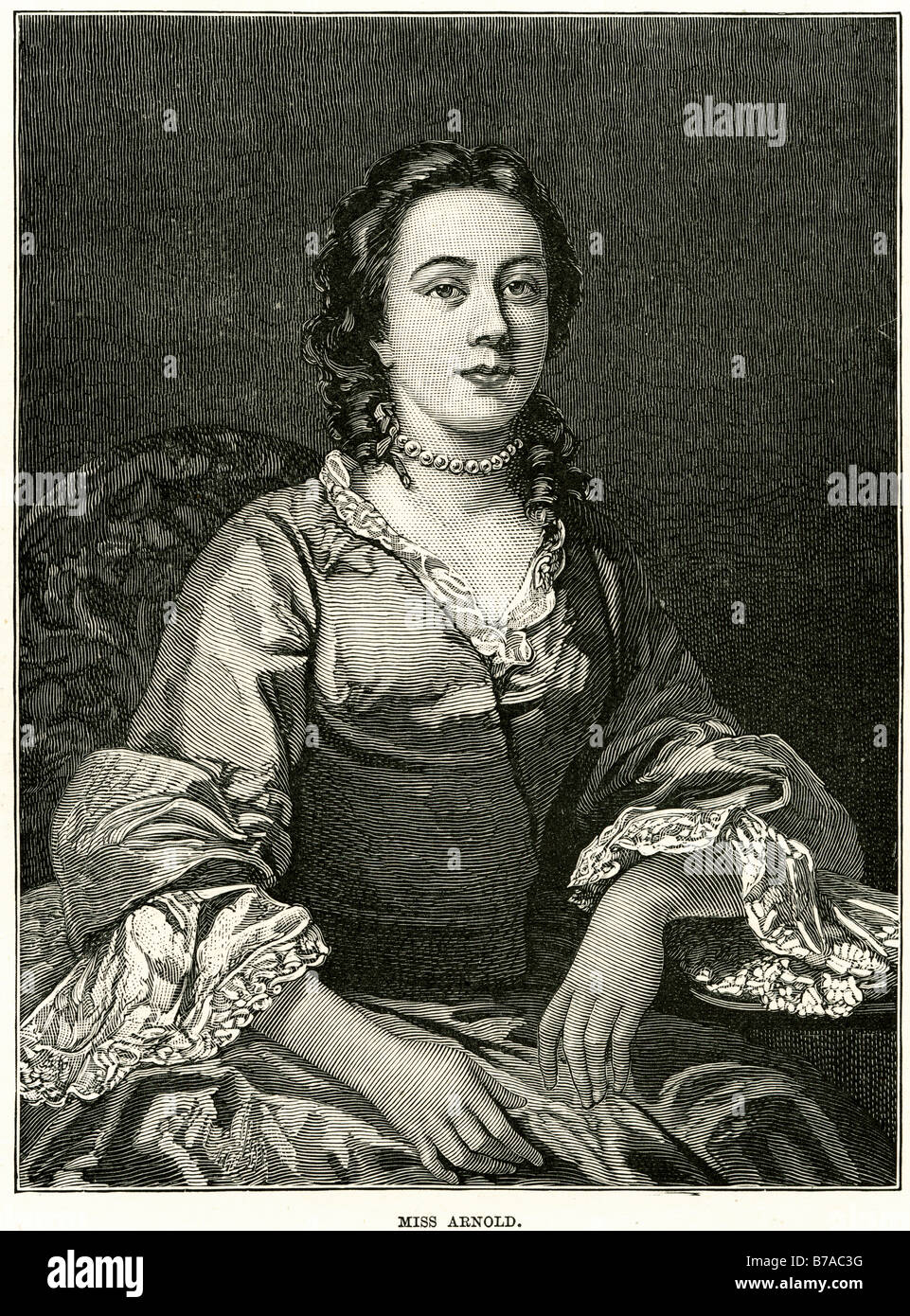 Mme Arnold William Hogarth (10 novembre, 1697 - 26 octobre, 1764) a été un grand peintre, graveur, satirique, picturale Banque D'Images