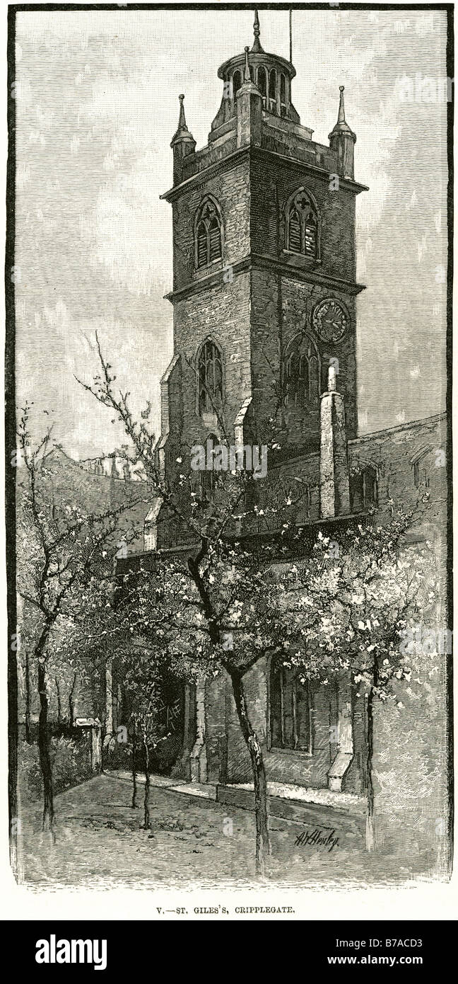 La chapelle St Giles gate église Dieu Jésus bible ancien nouveau testament Saint Christ Christian Christianisme religion building architectur Banque D'Images