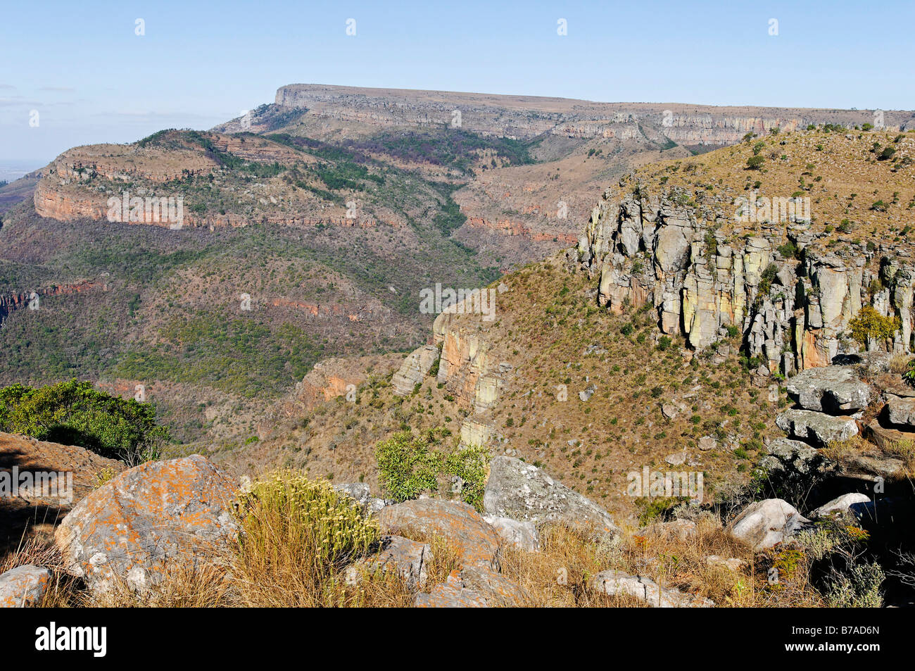 Blyde River Canyon, Mpumalanga, Afrique du Sud, l'Afrique Banque D'Images