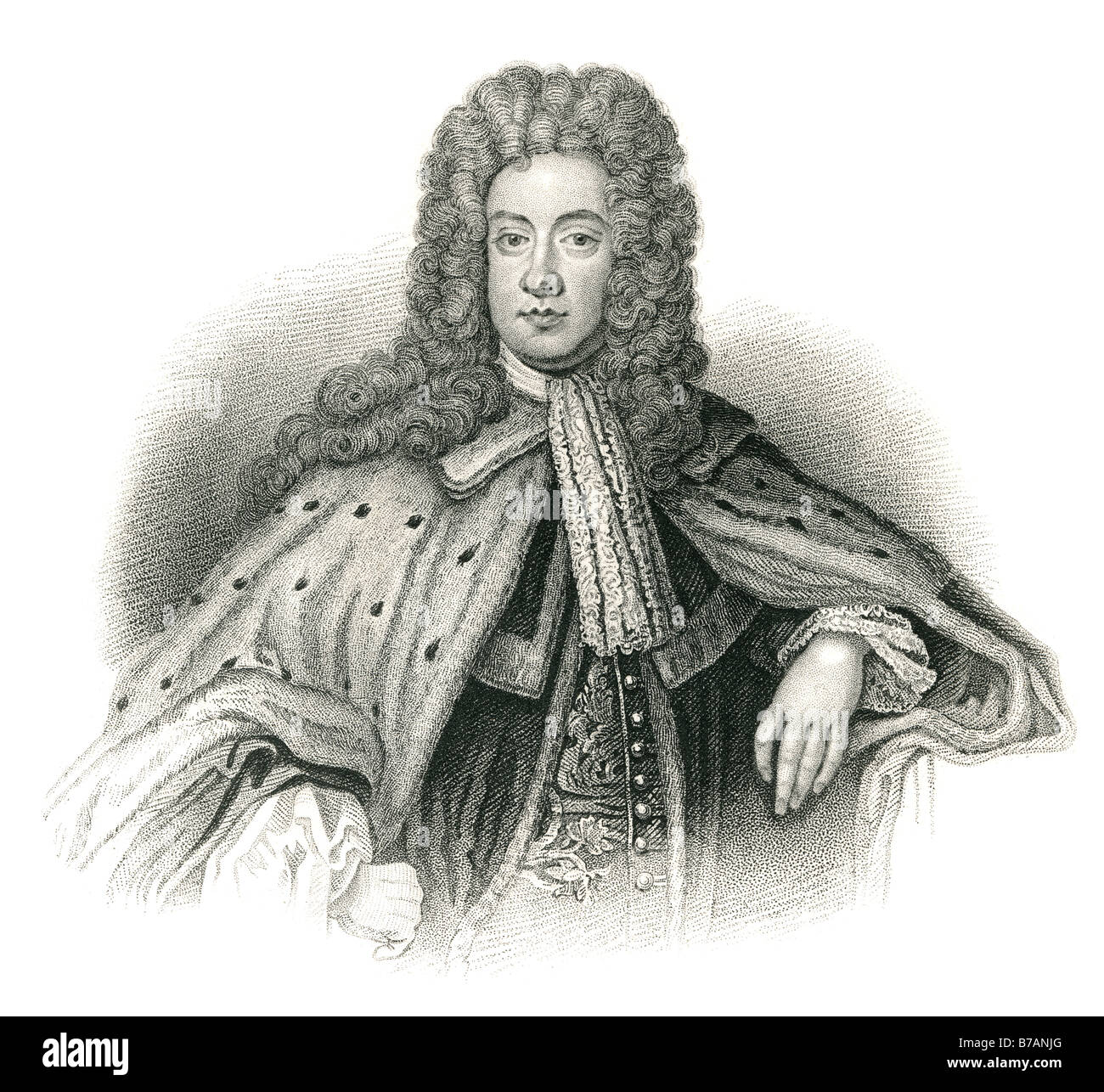 James Radclyffe, 3e comte de Derwentwater (26 juin 1689-24 février 1716) était le fils d'Edouard, 2e comte de Radclyffe Banque D'Images