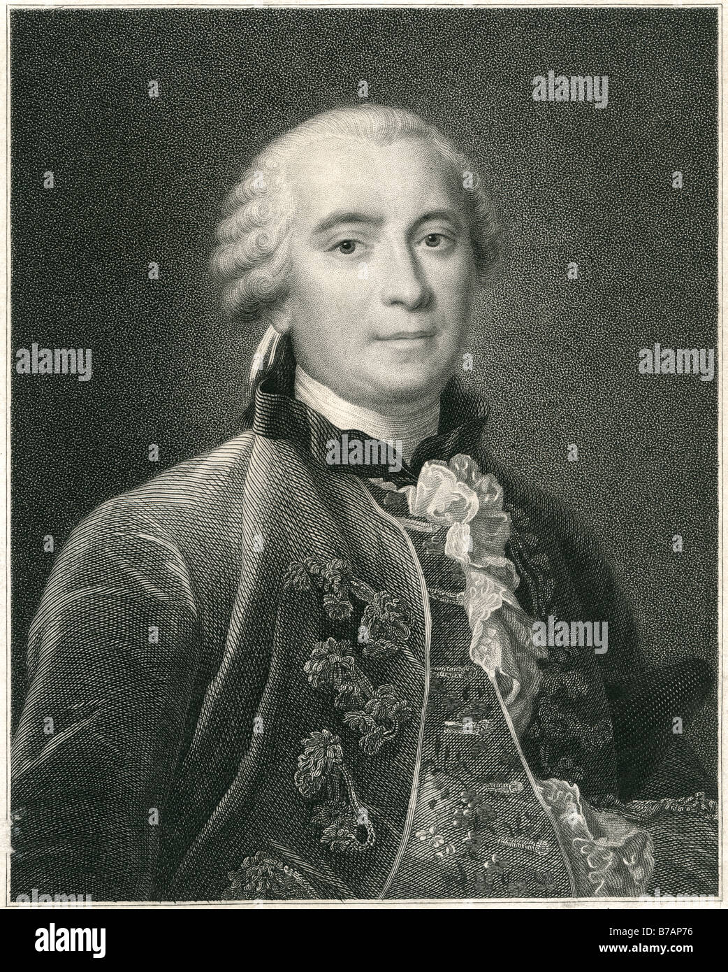 Georges-Louis Leclerc, Comte de Buffon (7 septembre 1707 - 16 avril 1788) était un naturaliste, mathématicien, biologiste, Banque D'Images