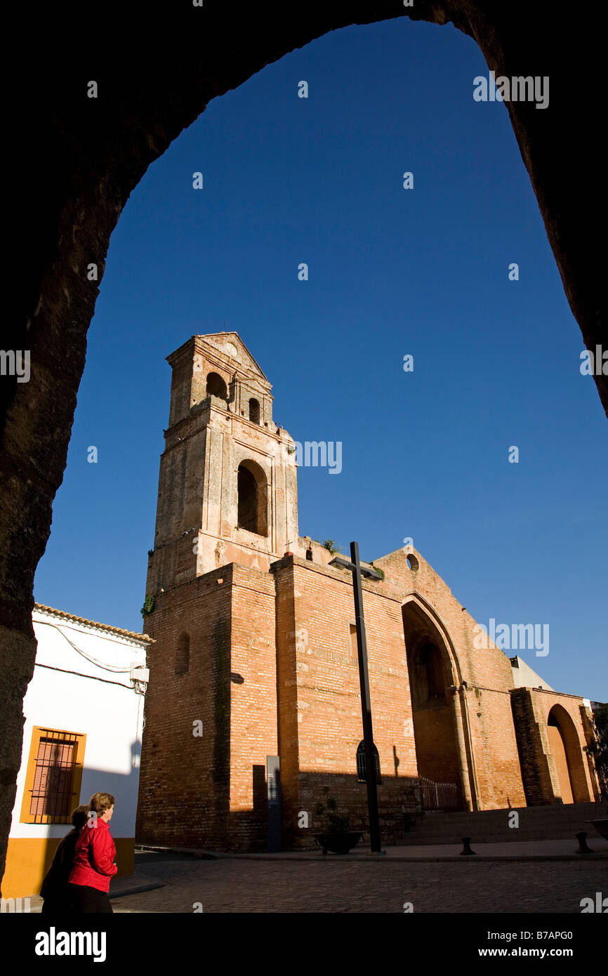Eglise de San Martin Niebla Huelva Andalousie Espagne Église de St Martin Niebla Huelva Andalousie Espagne Banque D'Images
