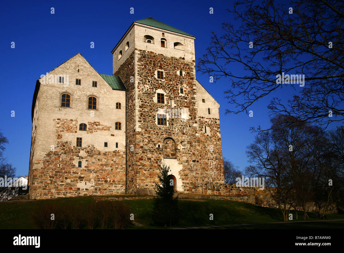 Le château de Turku Turun linna Banque D'Images