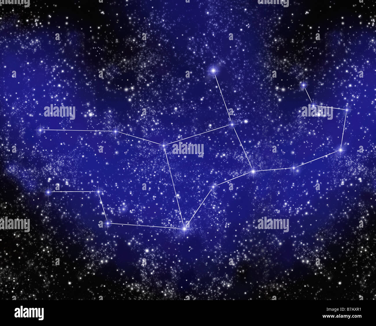Constellation vierge Banque de photographies et d’images à haute — free download