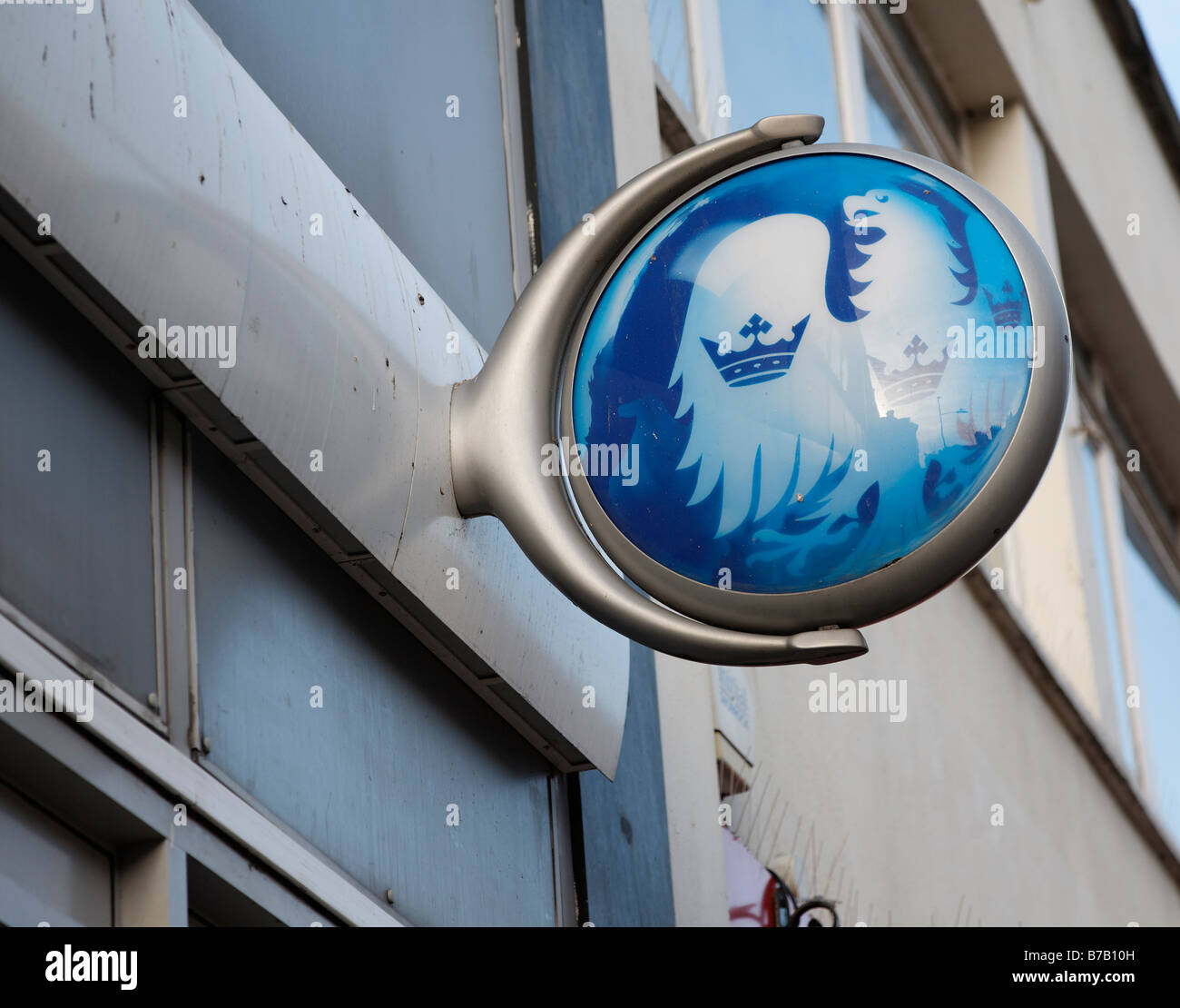 Signe de la Barclays Bank Banque D'Images