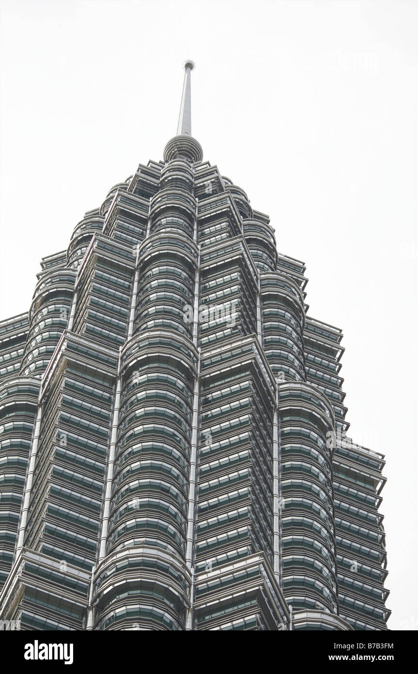 Les tours jumelles Petronas KLCC Kuala Lumpur, en Malaisie Banque D'Images
