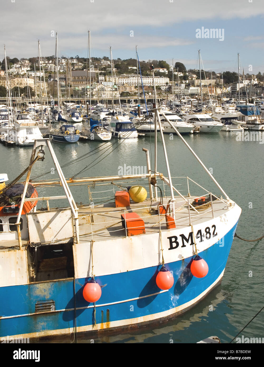 Brixham Trawler torquay Banque D'Images