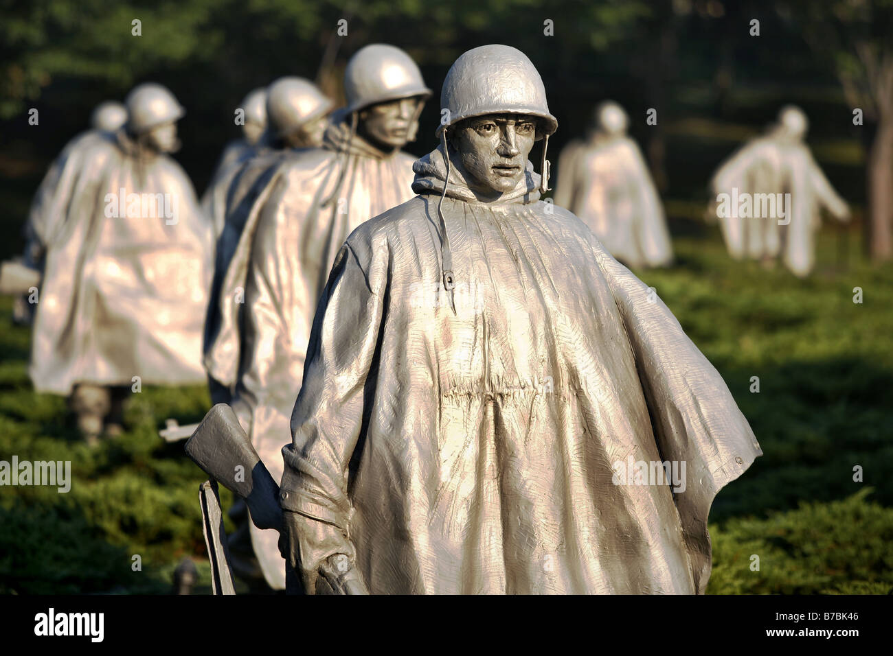 Korean War Veterans Memorial, Washington D.C., États-Unis Banque D'Images