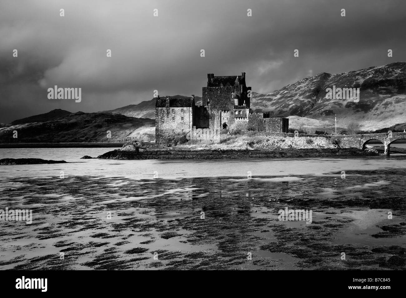 Eilaen Donan Castle en Ecosse Banque D'Images