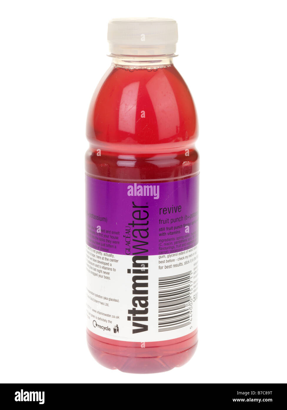 Eau vitaminée Banque D'Images