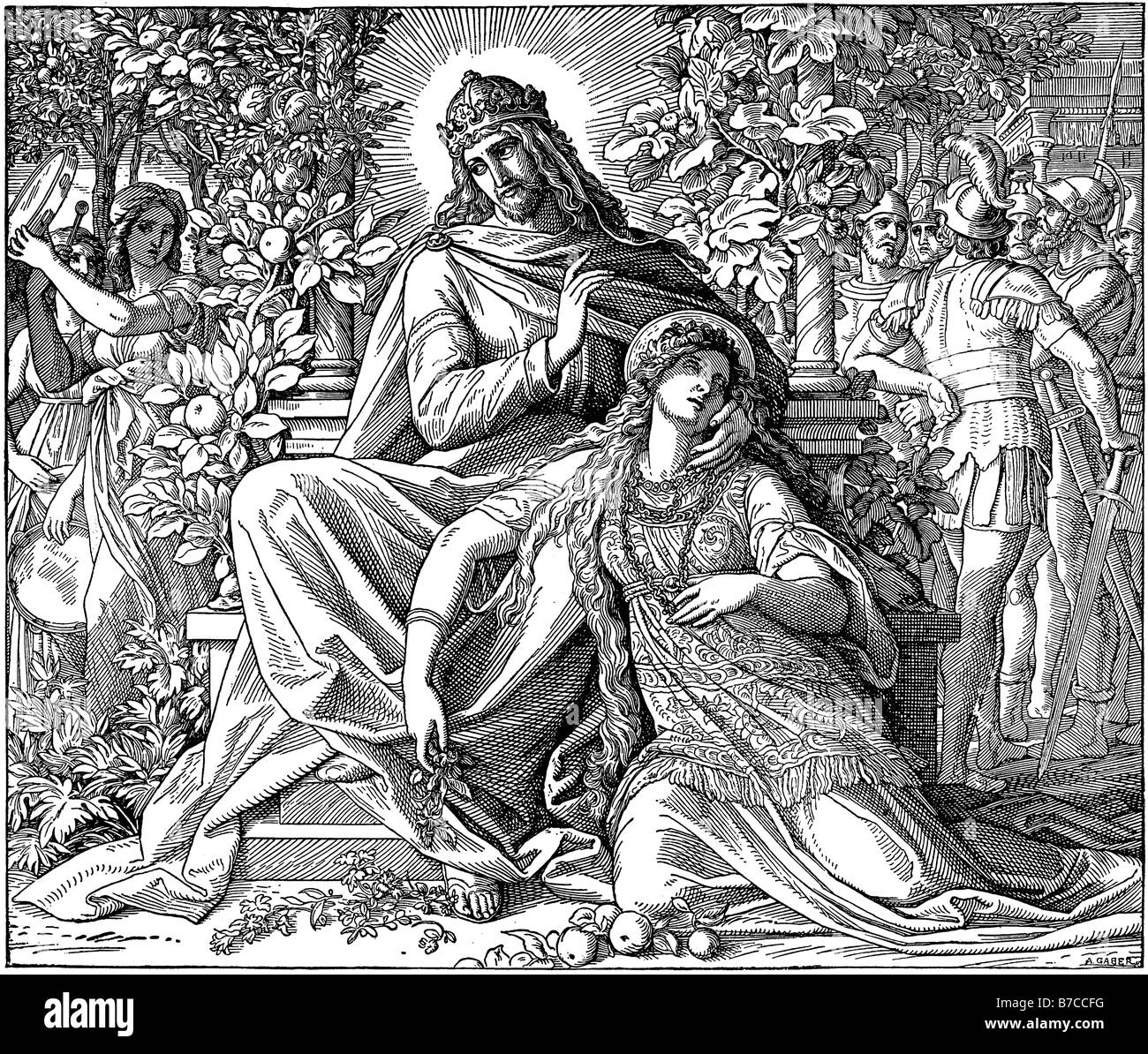 Chant de Salomon, saint amour, Cantique des Cantiques, saint amour Photo  Stock - Alamy