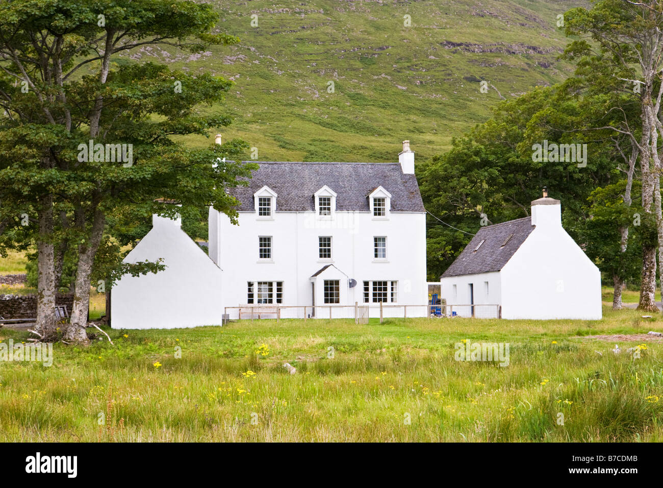 Clachan Manse à Florennes, Wester Ross, Highland, Scotland Banque D'Images