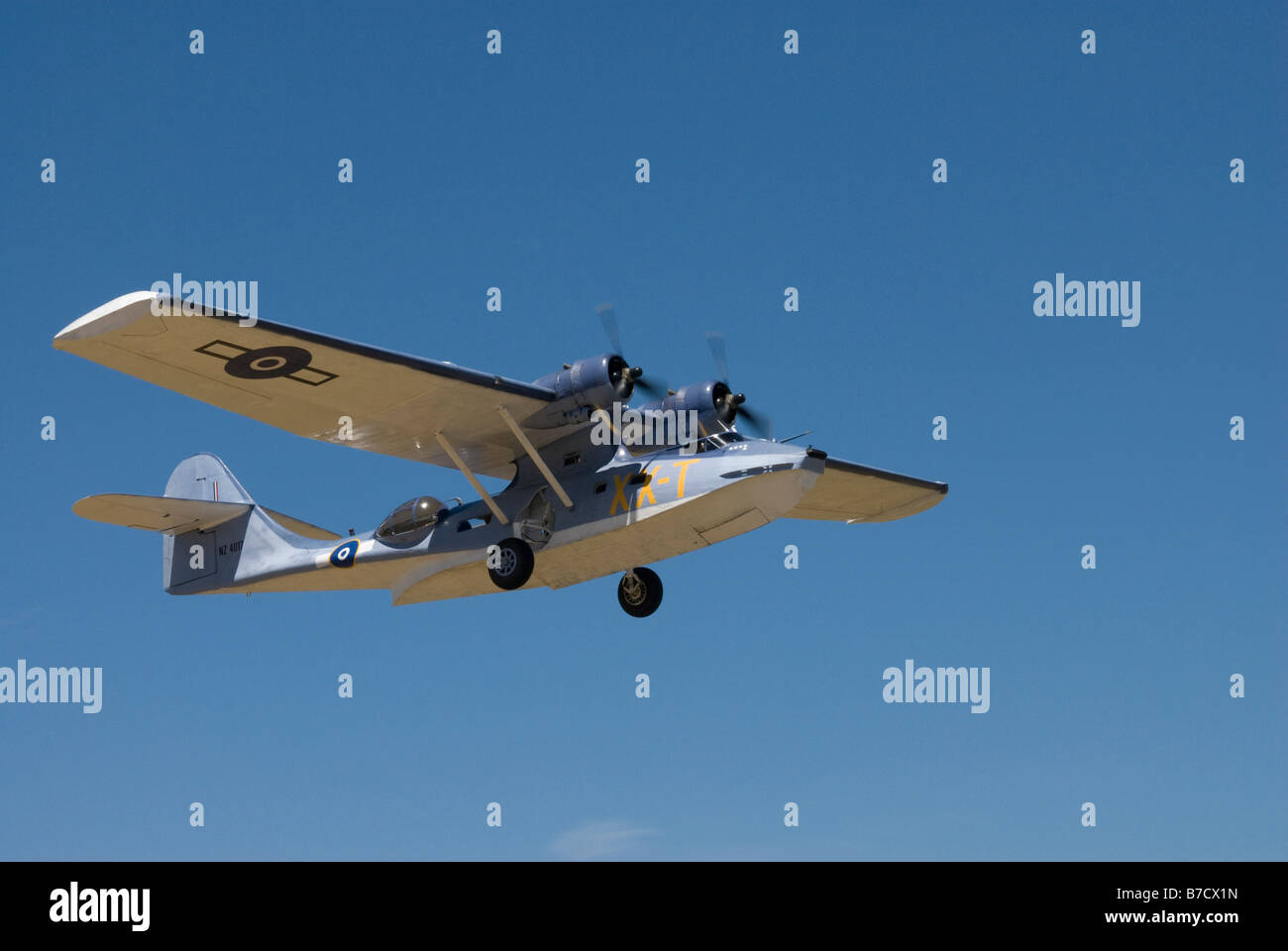 PBY-5A Catalina hydravion amphibie Banque D'Images