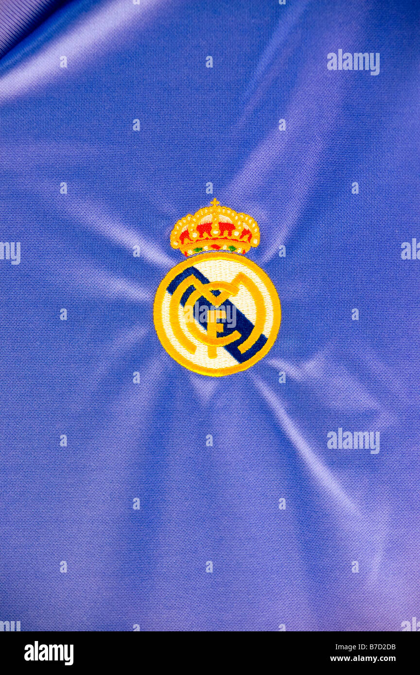 Real Madrid football logo Banque D'Images
