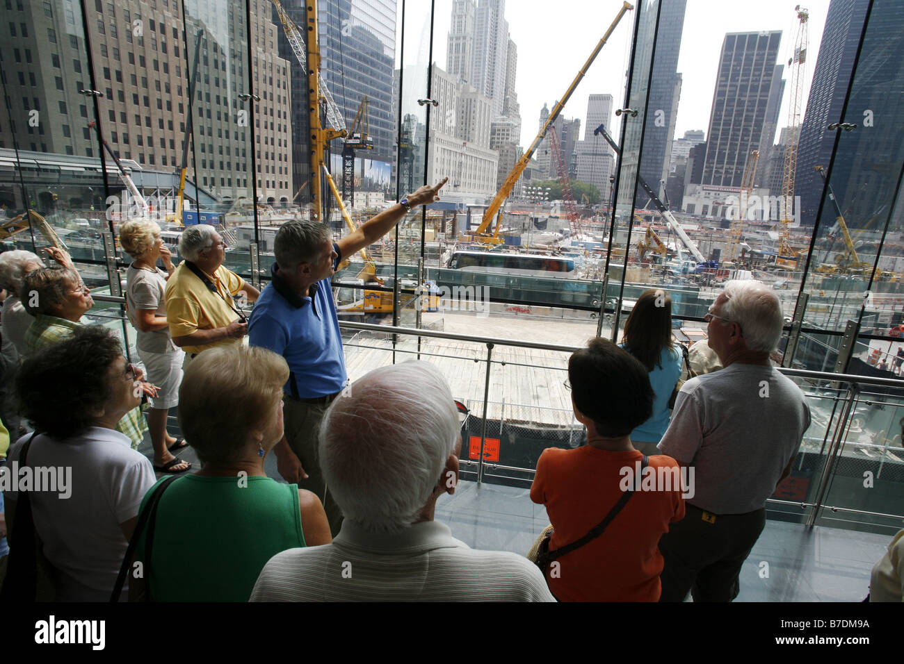 Ground Zero Tour, New York City, USA Banque D'Images