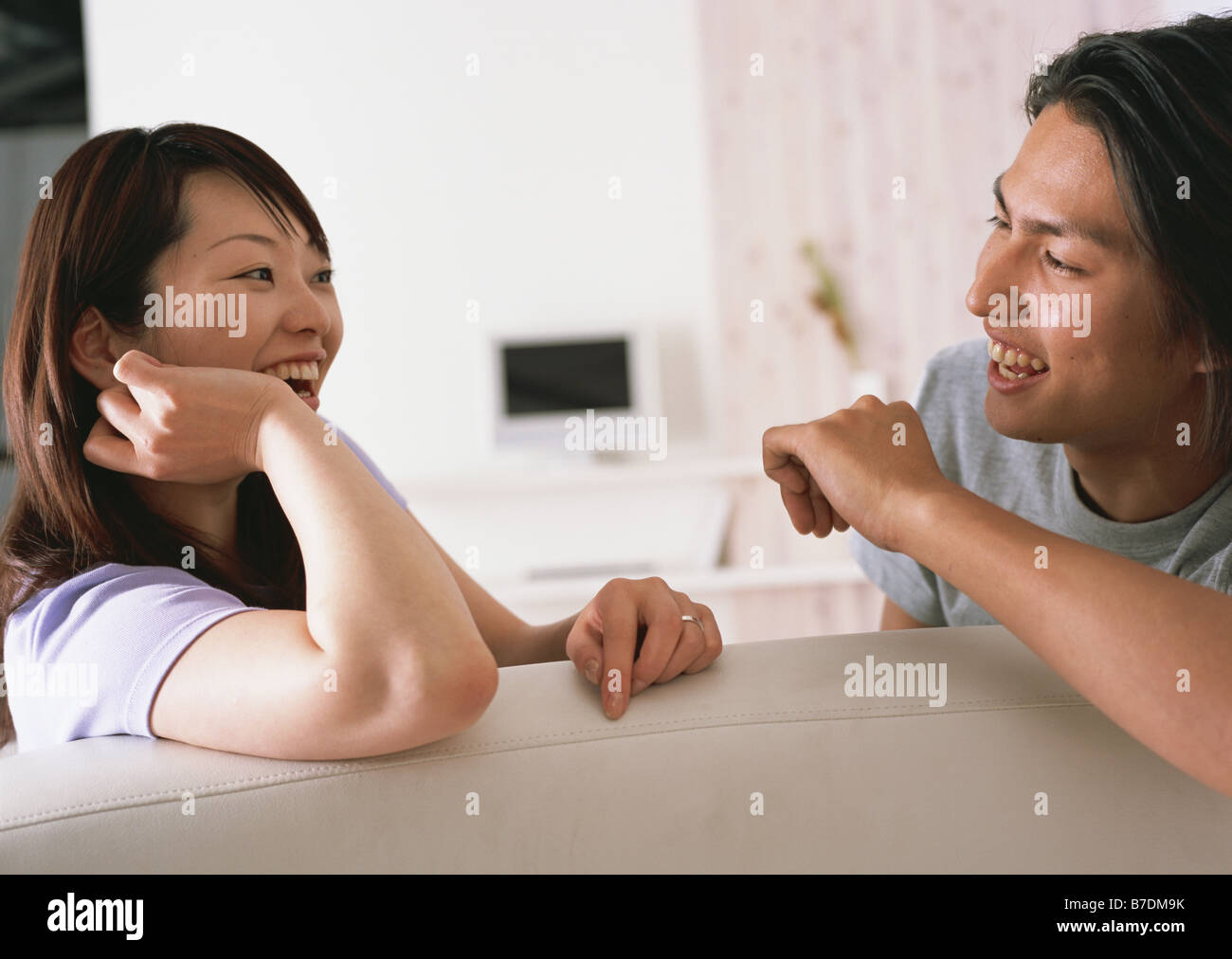 Temps de couple Banque D'Images