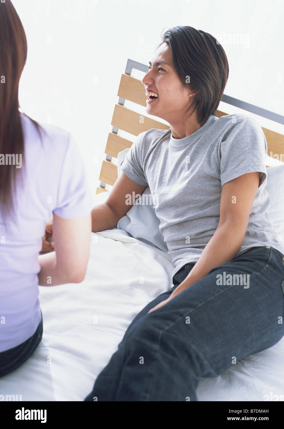 Temps de couple Banque D'Images