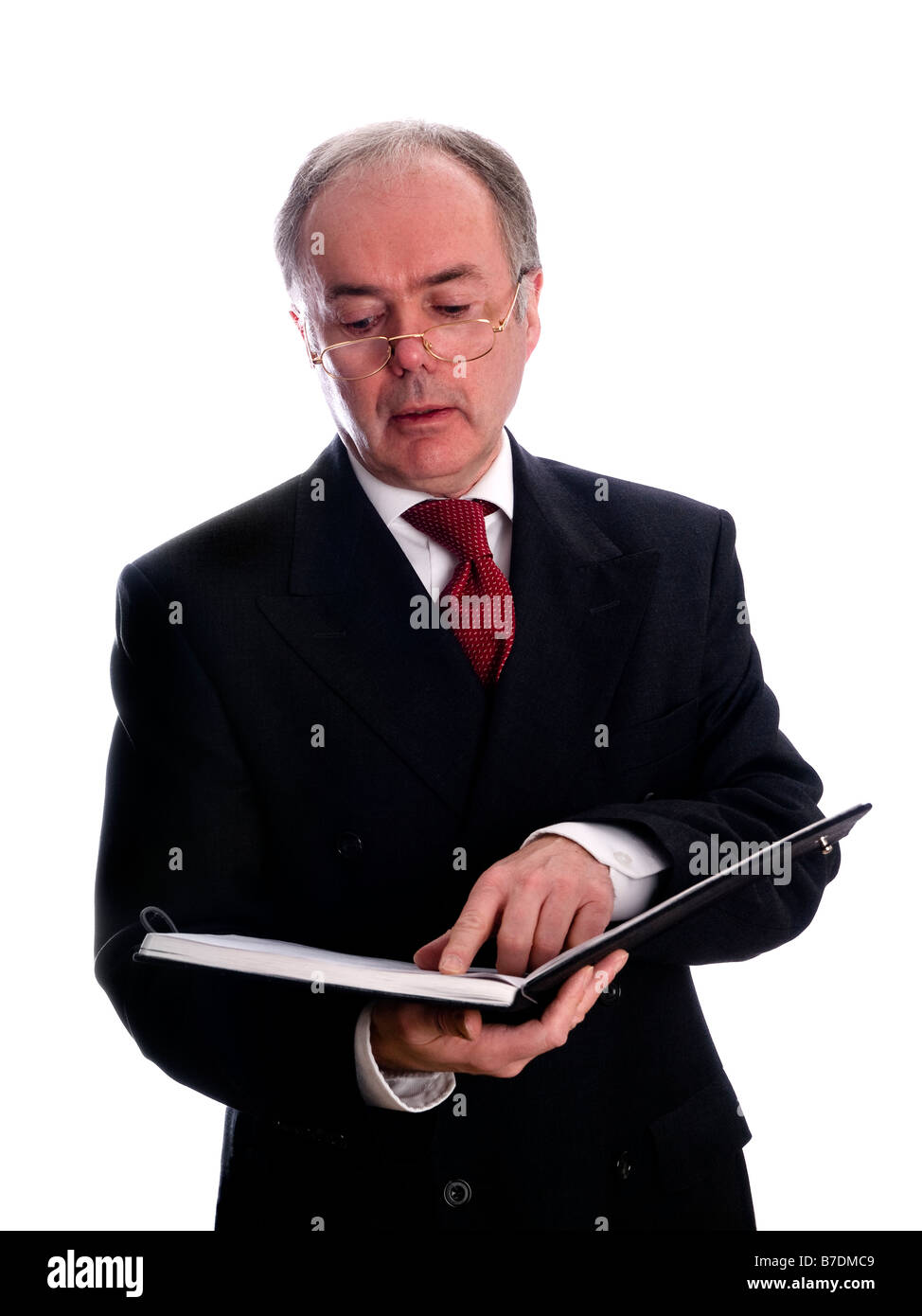 Costume Cravate homme professional Banque D'Images