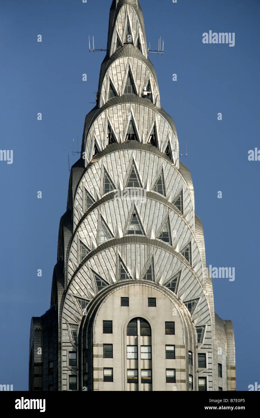 Chrysler Building, New York City, USA Banque D'Images
