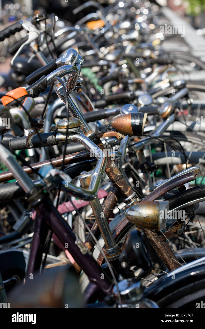 Bicyclettes Banque D'Images