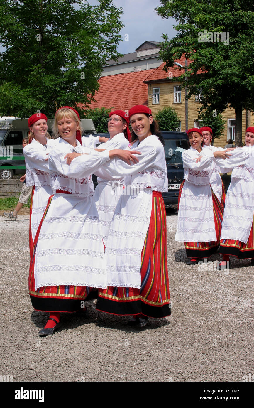 Folk Festival à Tallinn, Estonie, Europe Banque D'Images