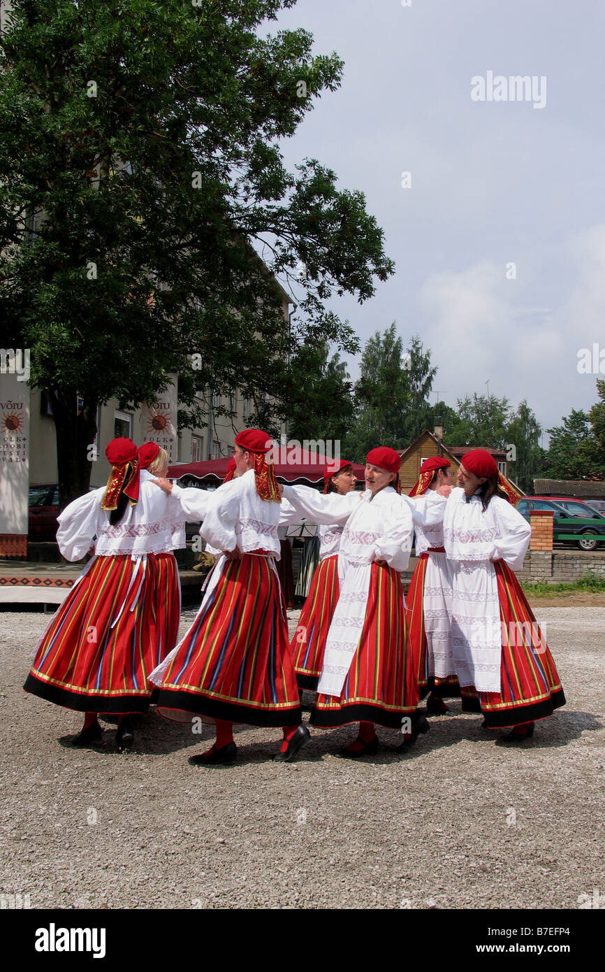 Folk Festival à Tallinn, Estonie, Europe Banque D'Images