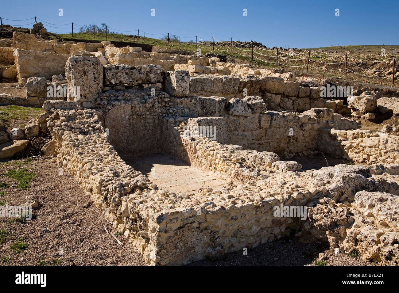 Ville romaine Acinipo Ronda la Vieja Ronda Serrania de Ronda malaga andalousie espagne Banque D'Images