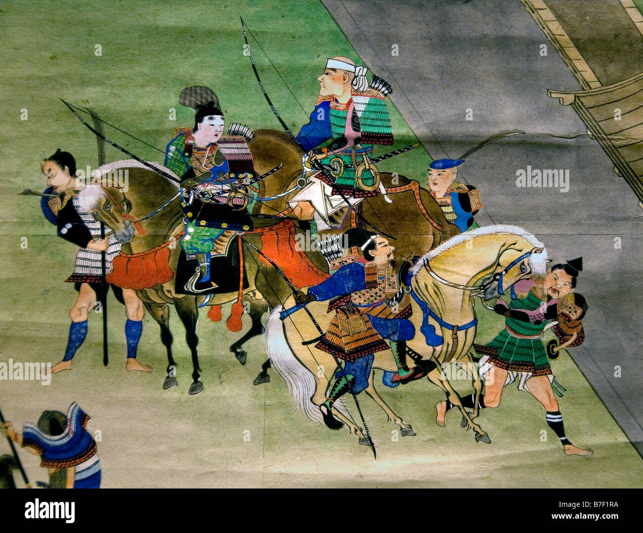 1748 Procession de Corée coréen des ambassadeurs pour le Japon d'Edo Banque D'Images