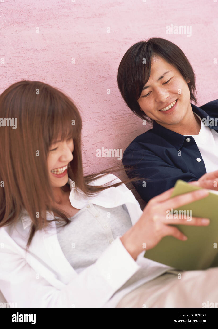 Temps de couple Banque D'Images