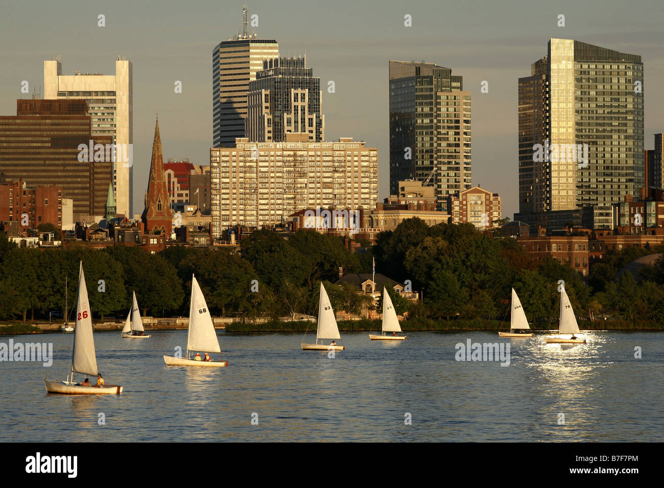 Charles River, Boston, Massachusetts, USA Banque D'Images