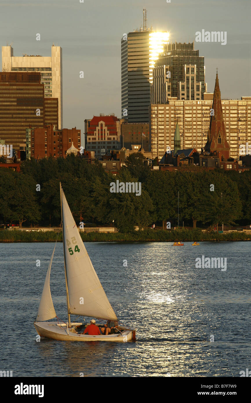 Charles River, Boston, Massachusetts, USA Banque D'Images
