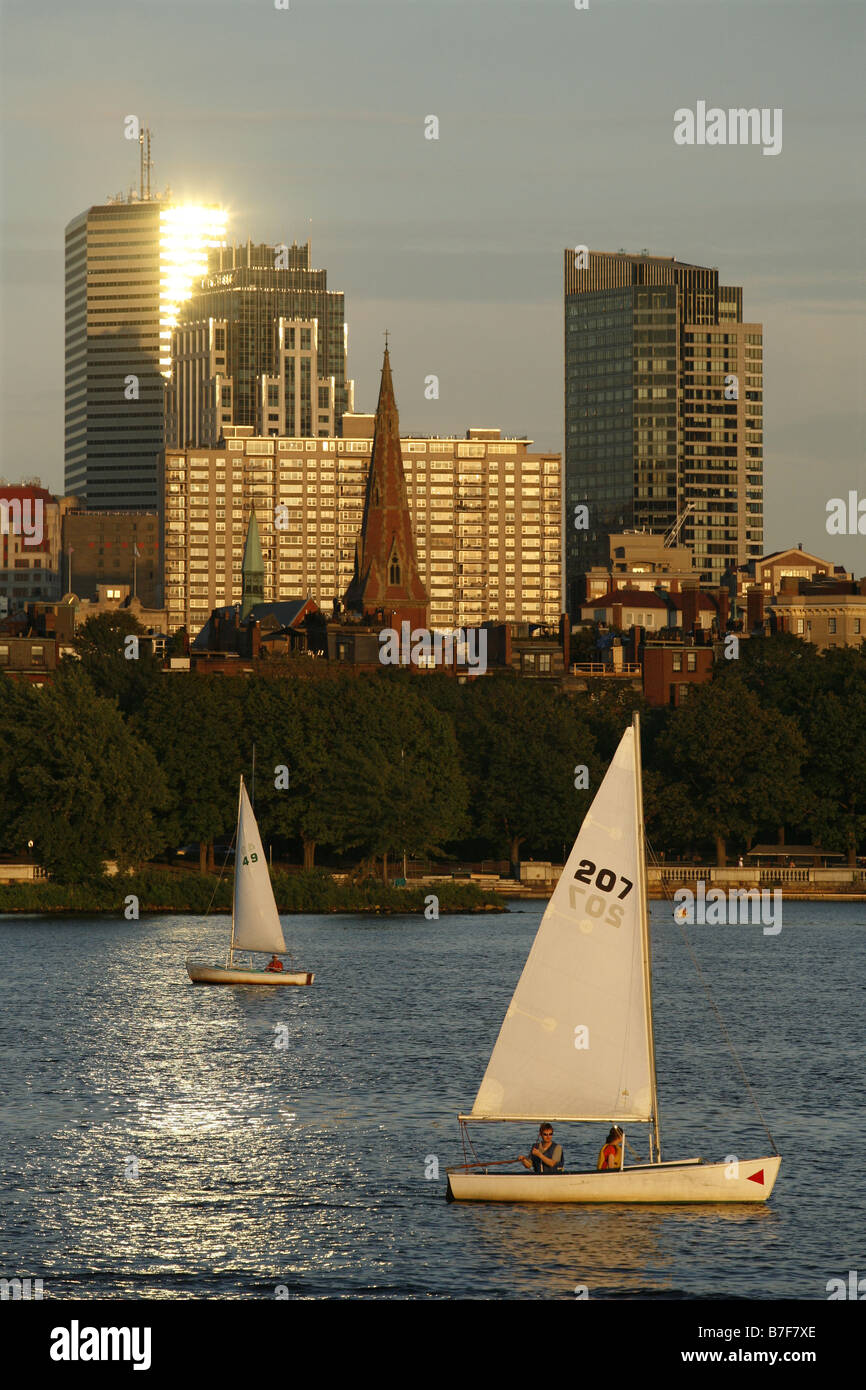 Charles River, Boston, Massachusetts, USA Banque D'Images