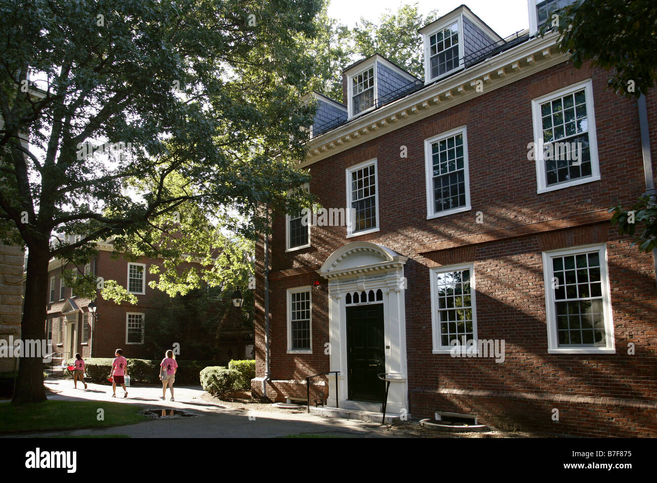 L'hébergement, de l'Université de Harvard, Cambridge, Massachusetts, USA Banque D'Images