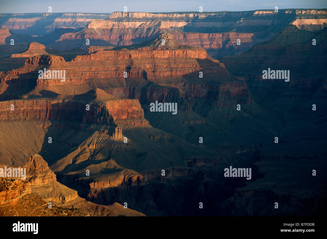Sunrise Grand Canyon Arizona USA Banque D'Images