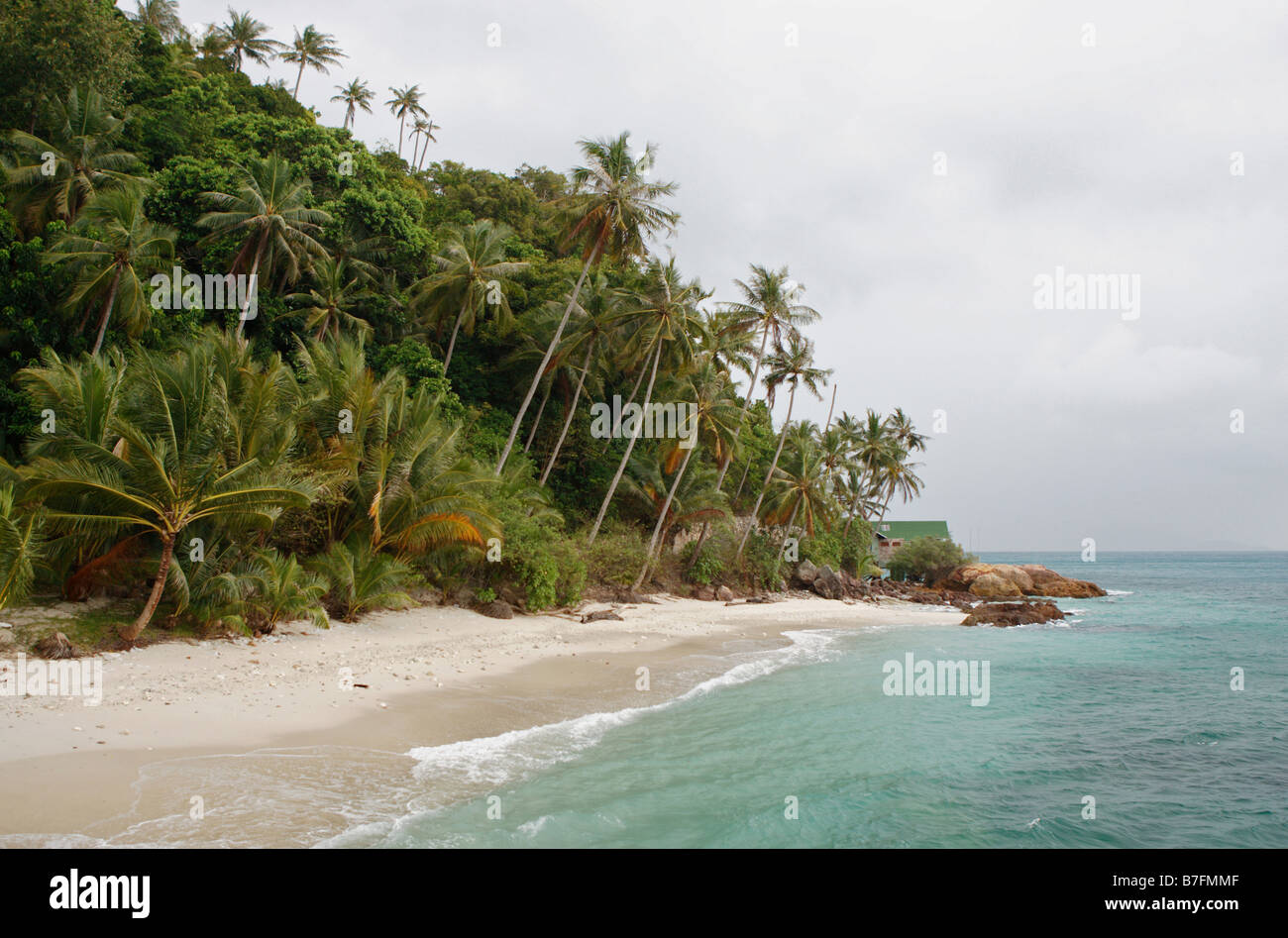 Plage de l'île de Rawa Banque D'Images