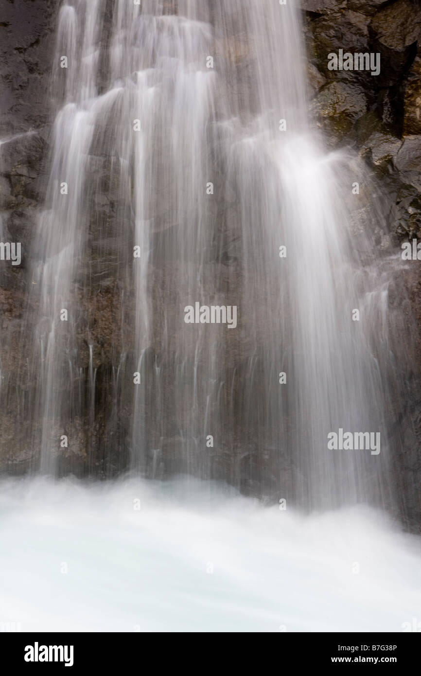 Cascade en Islande Banque D'Images