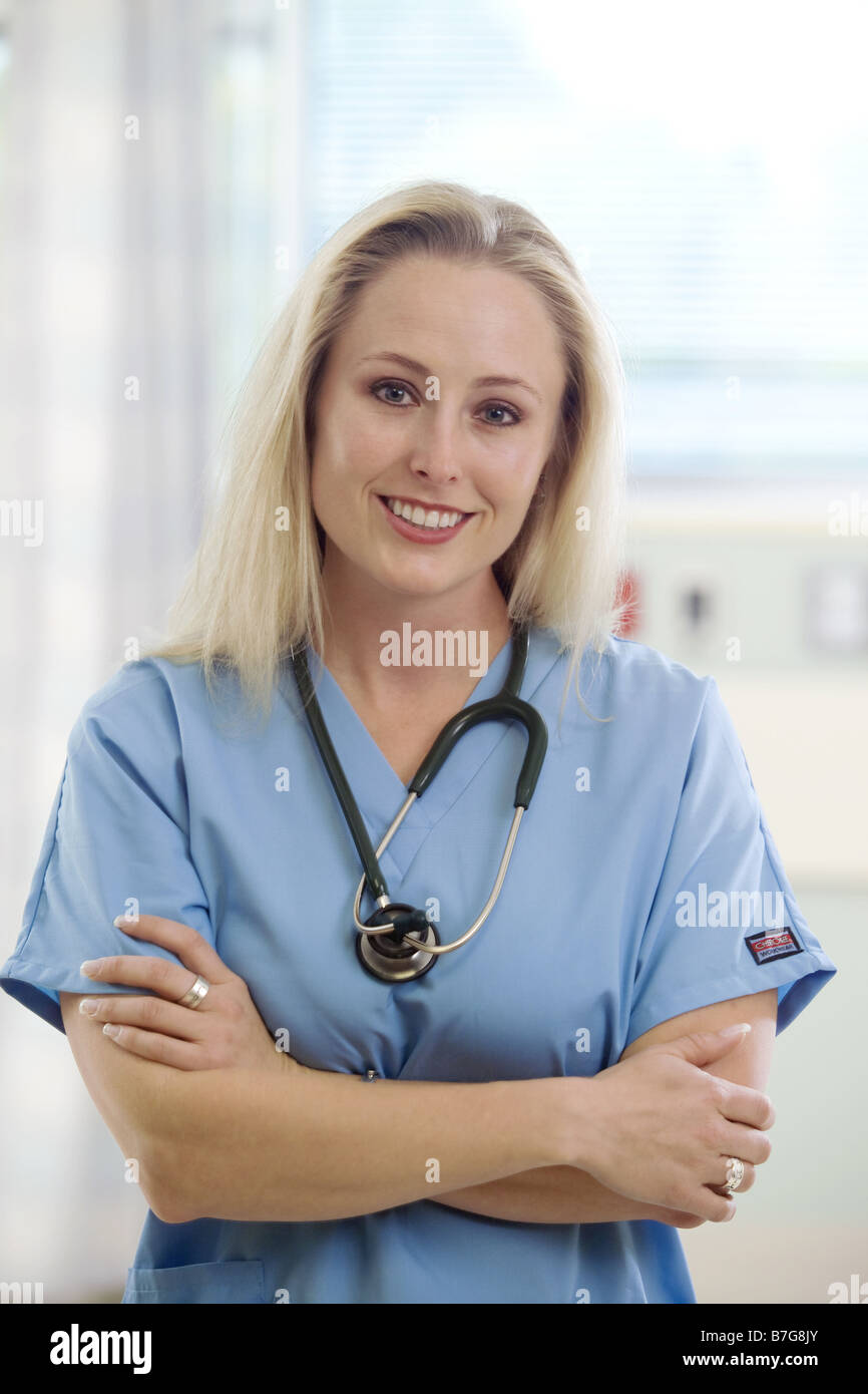 Infirmière autorisée Banque D'Images