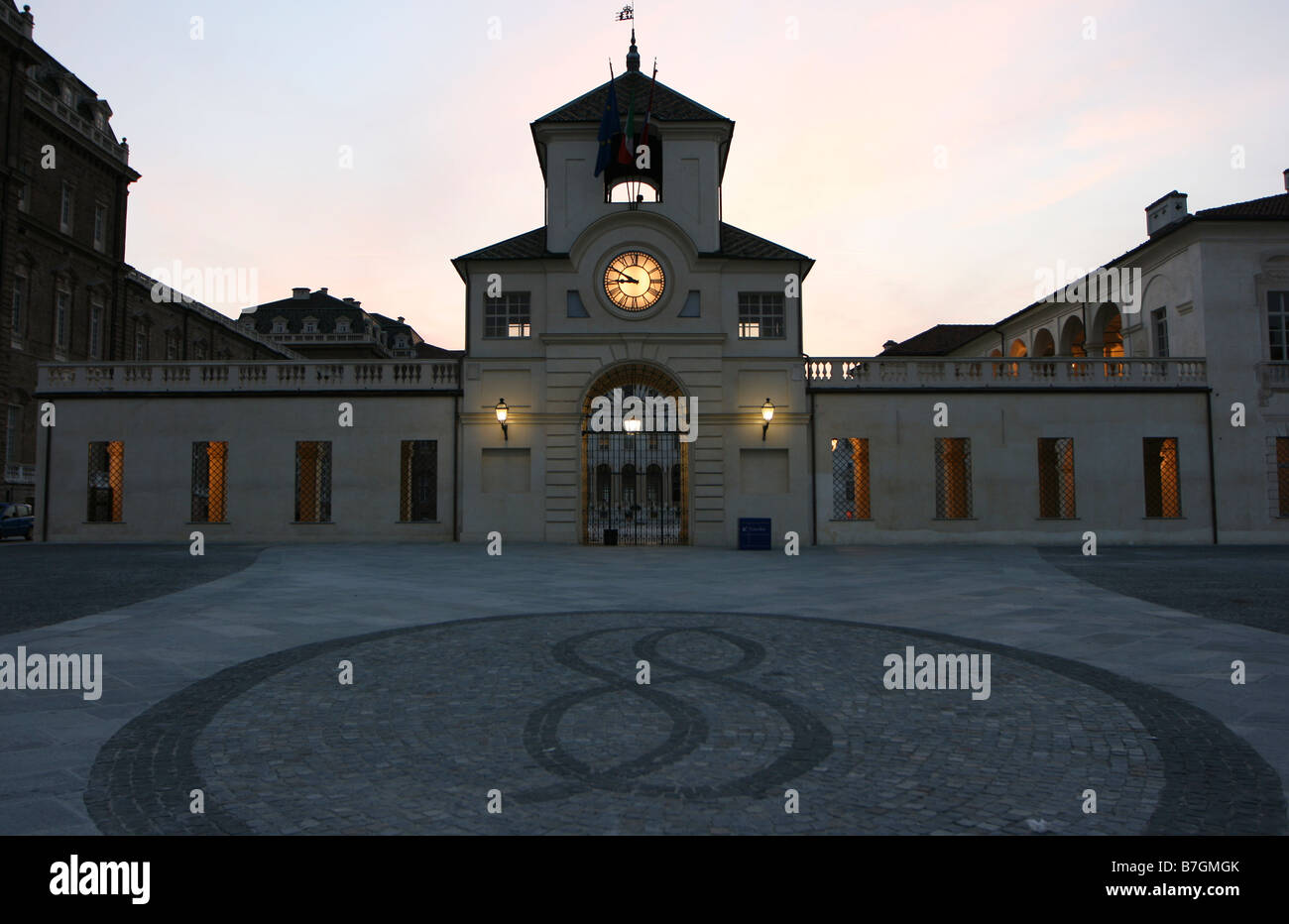 Palais de Venaria, Maison de Savoie, à Turin, Piémont, Italie Banque D'Images