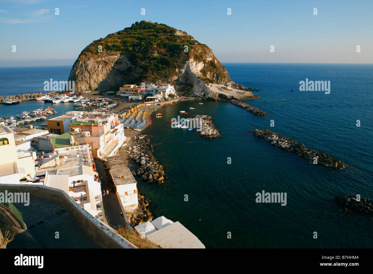 Saint Angelo Ischia Island Naples Italie Banque D'Images