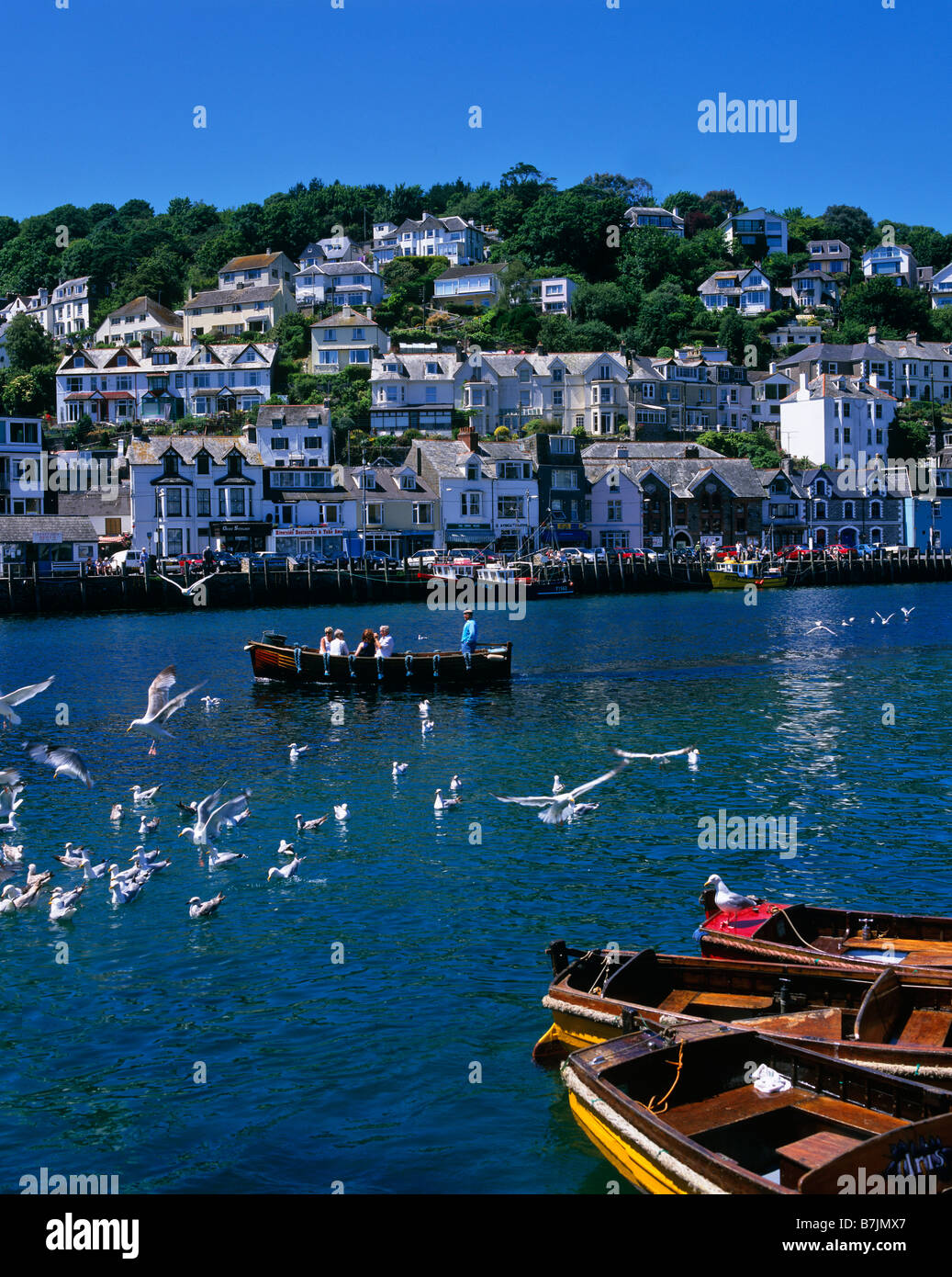 West Looe Looe Cornwall UK de l'Est Banque D'Images