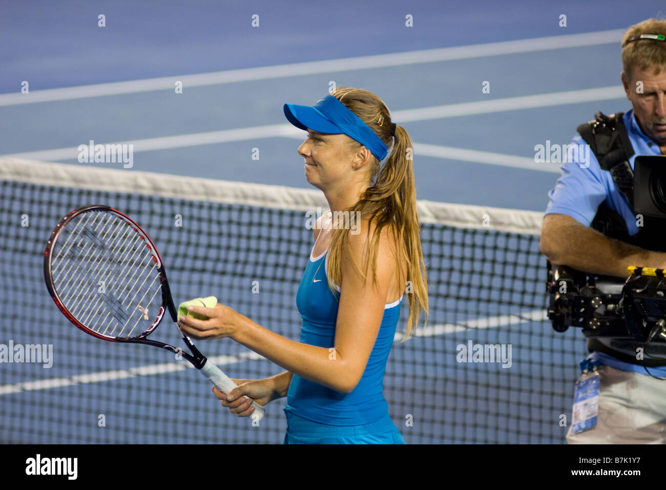La joueuse de tennis slovaque Daniela Hantuchova, à l'Open d'Australie le  19 janvier 2009 à Melbourne en Australie Photo Stock - Alamy