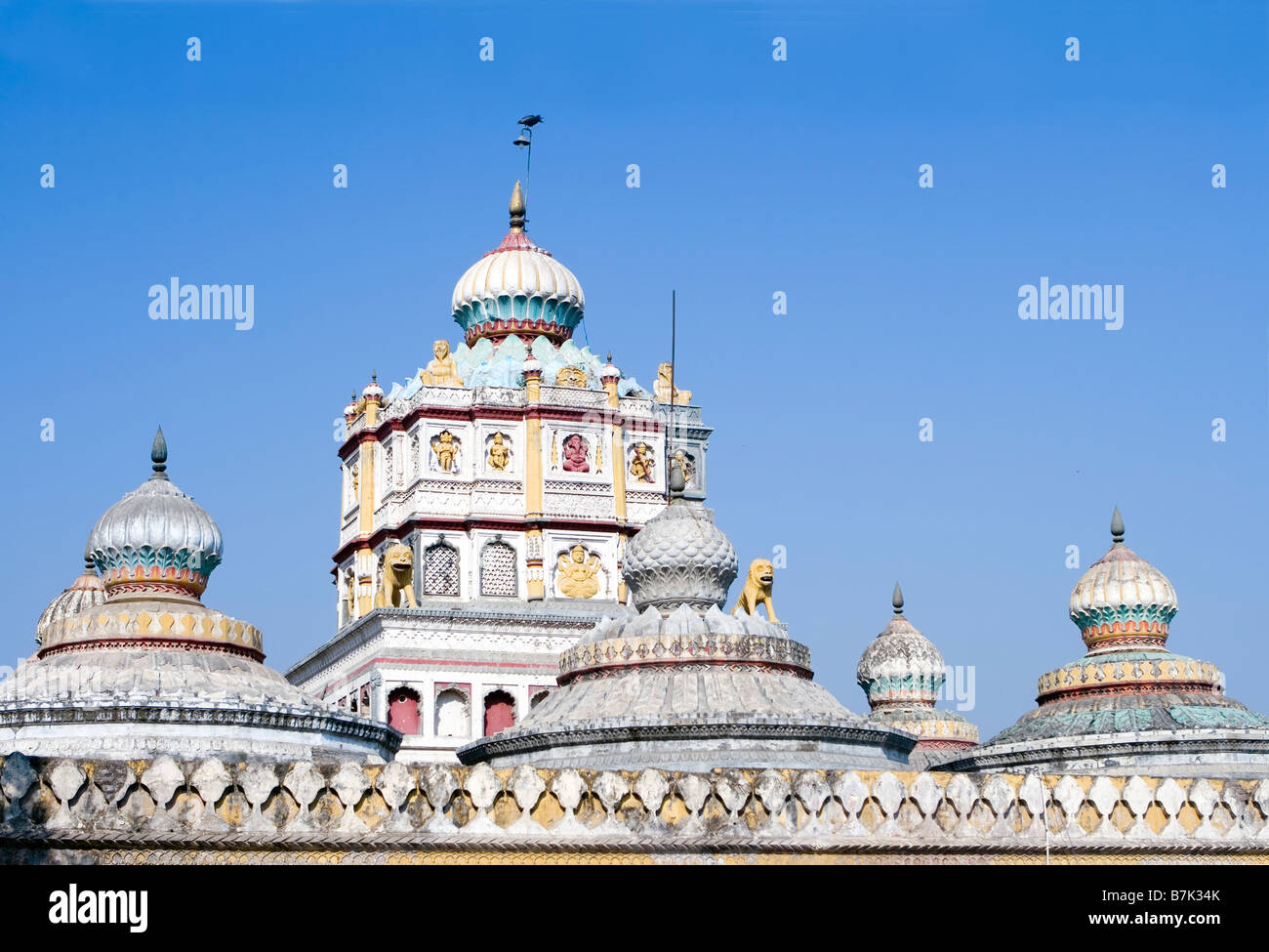 Temple à Pune en Inde Banque D'Images