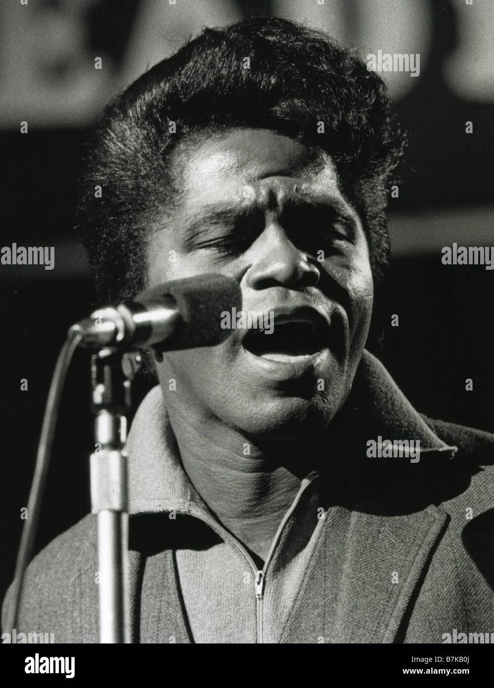 Le chanteur James Brown en 1965 Banque D'Images