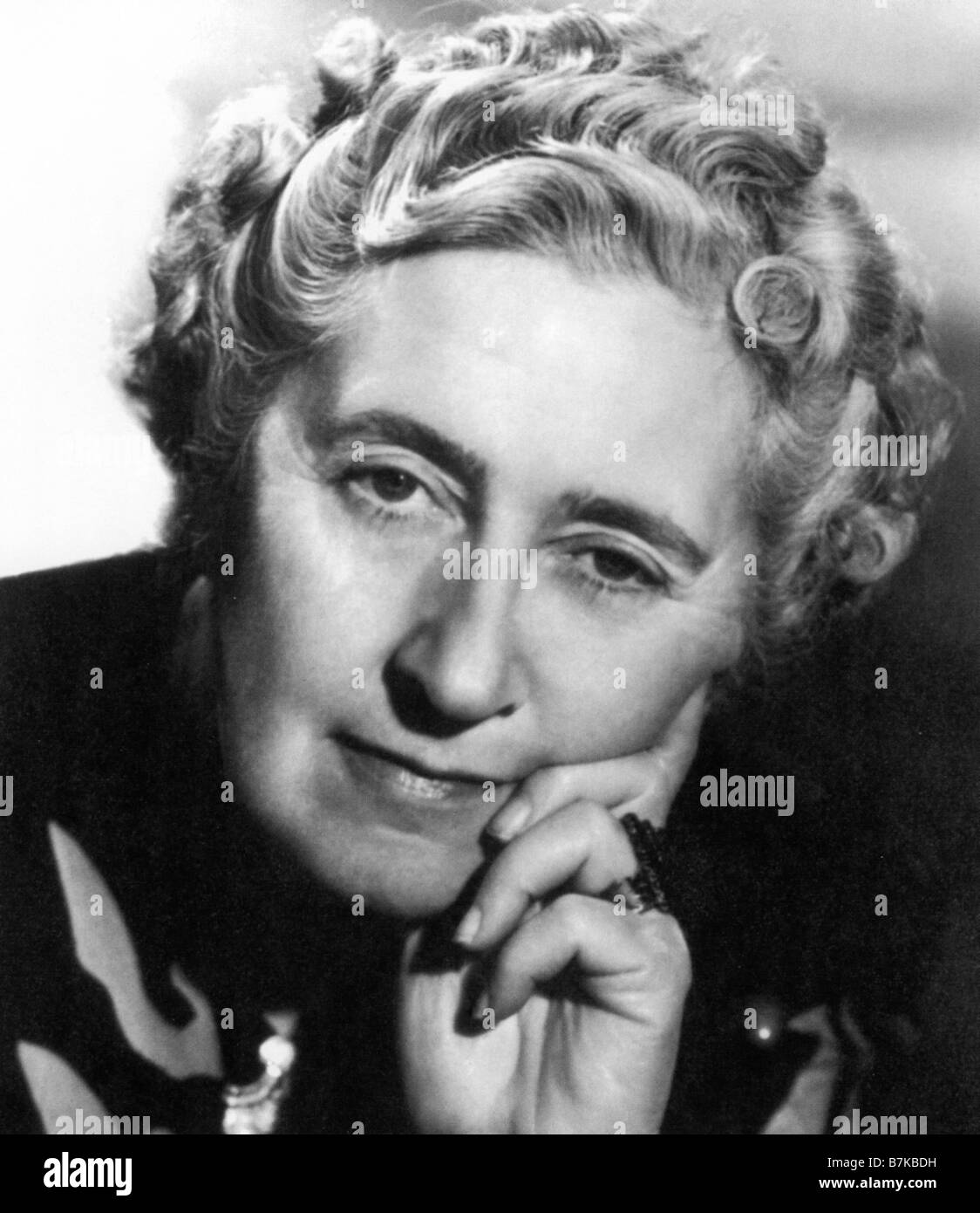 AGATHA CHRISTIE auteur anglais 1890 - 1976 Banque D'Images