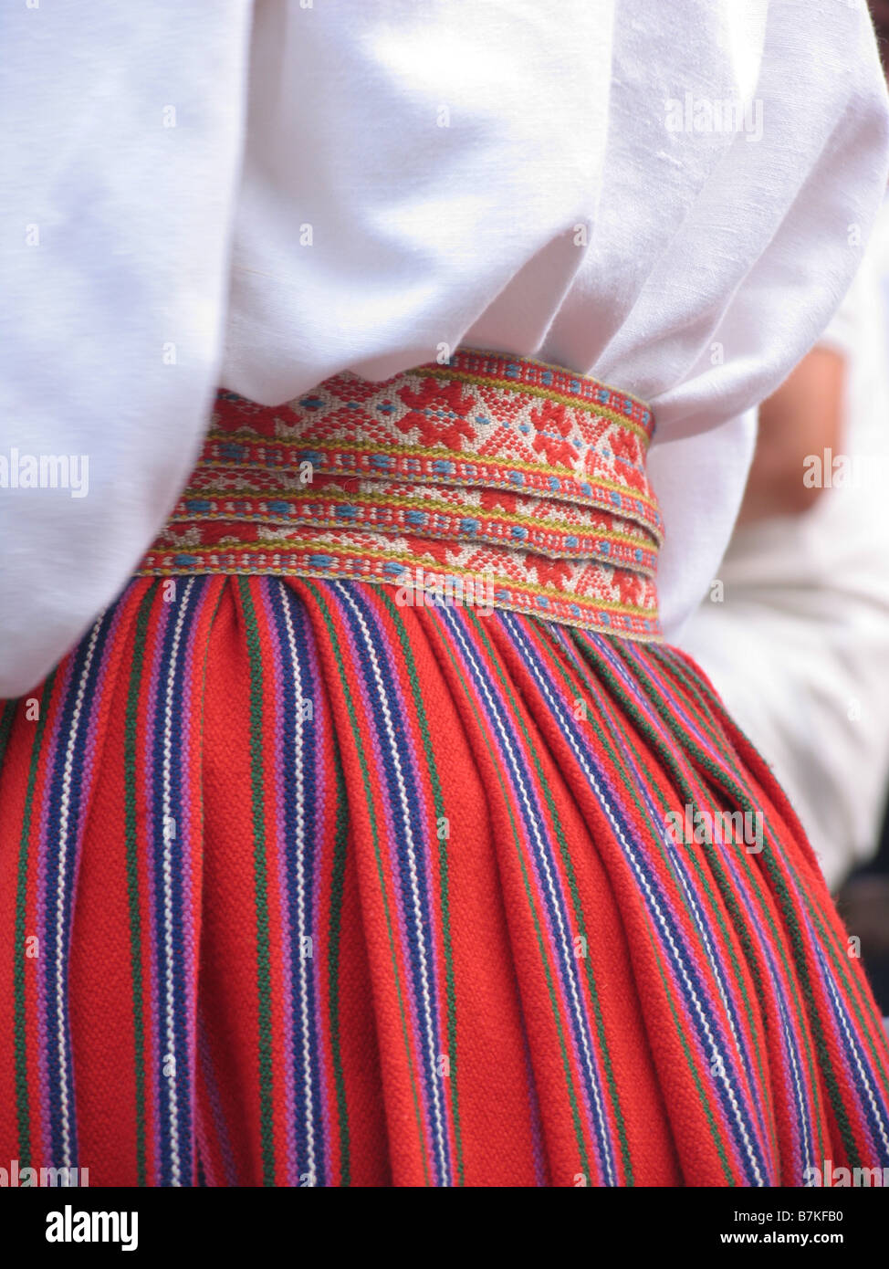 Folk Festival à Võru Estonie Europe Banque D'Images